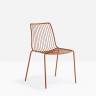 Стул металлический Nolita терракотовый 550х600х840 мм