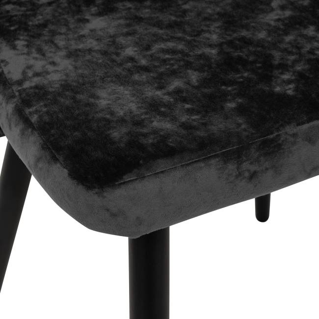 Стул Leset Эби ЛЮКС Чёрный Crash LUX 15 (антрацит)