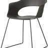 Кресло пластиковое Lady B sledge frame антрацит 560х610х780 мм