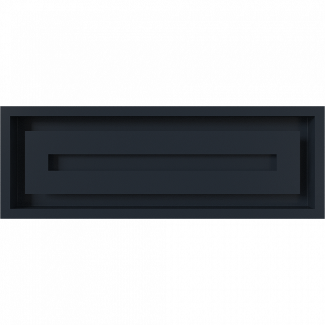 Решетка WIND Графитовая 17х49