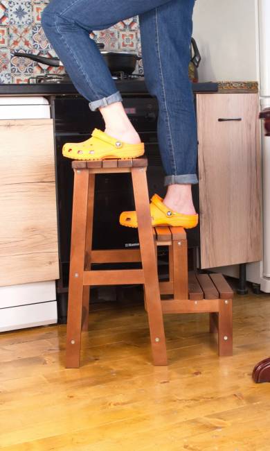 Табурет-стремянка Марк, Орех Табурет-стремянка Марк, Орех