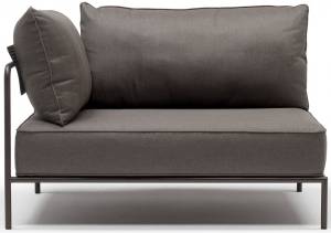 Модуль левый с подушками Flap мокко 1300х850х880 мм