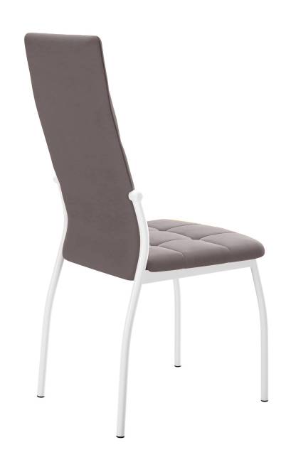 Стул DikLine ГАЛС-М каркас белый/ B5 LATTE