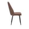 Стул Leset Дрим  Vendetta 7 коричневый Чёрный
