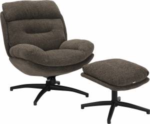 Кресло мягкое Everprof Kiwi Ткань Темно-коричневый