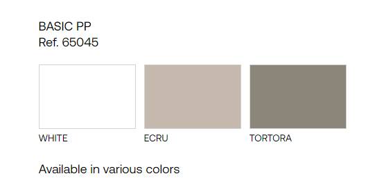 Лежак пластиковый Ibiza Basic тортора 1770х730х720 мм