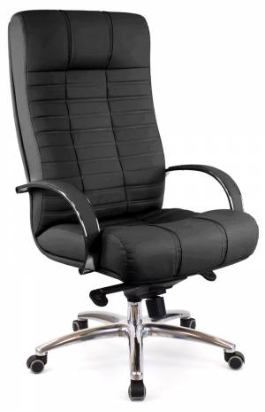 Кресло Everprof Atlant AL M Экокожа Черный
