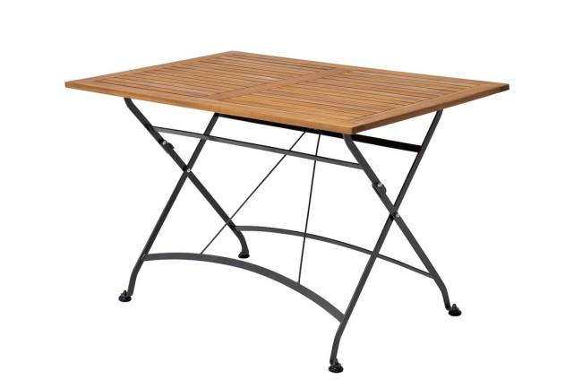 Стол из акации ЛАТА складной 120 см