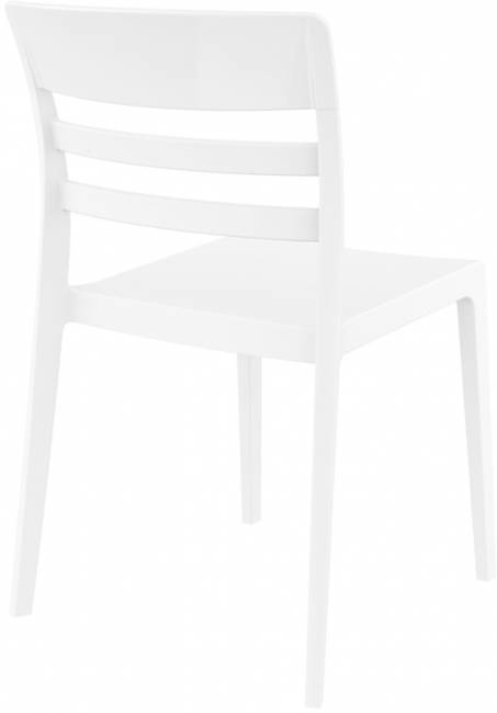 Стул пластиковый Mone белый 520х570х830 мм