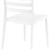 Стул пластиковый Mone белый 520х570х830 мм