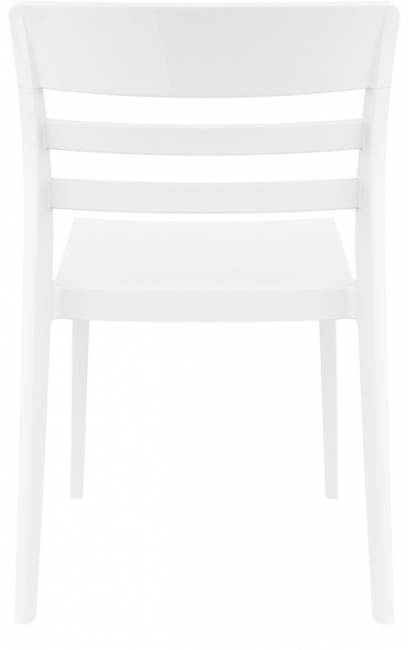 Стул пластиковый Mone белый 520х570х830 мм