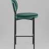 Стул полубарный Бриф VD велюр зеленый 2 шт.