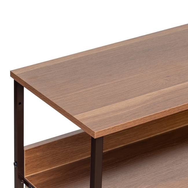 Комод Leset Локи 6 ящ. с полкой Коричневый Бежевый, светло-коричневый, темно-коричневый