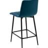 Стул полубарный Одди Diamond велюр синий