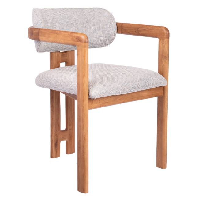 Комплект из 4-х стульев Seven Style белый с хромированными ножками