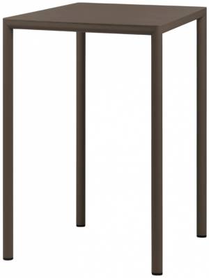 Стол барный ламинированный Piave 70 High табак 690х690х1070 мм