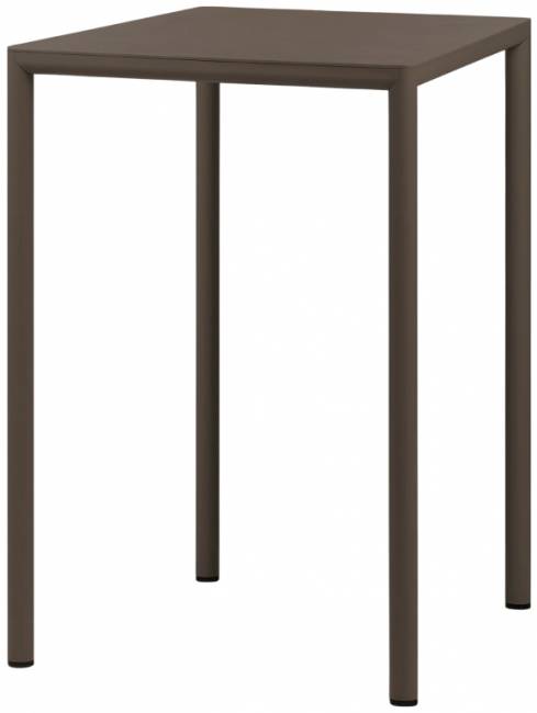 Стол барный ламинированный Piave 70 High табак 690х690х1070 мм Стол барный ламинированный Piave 70 High табак 690х690х1070 мм