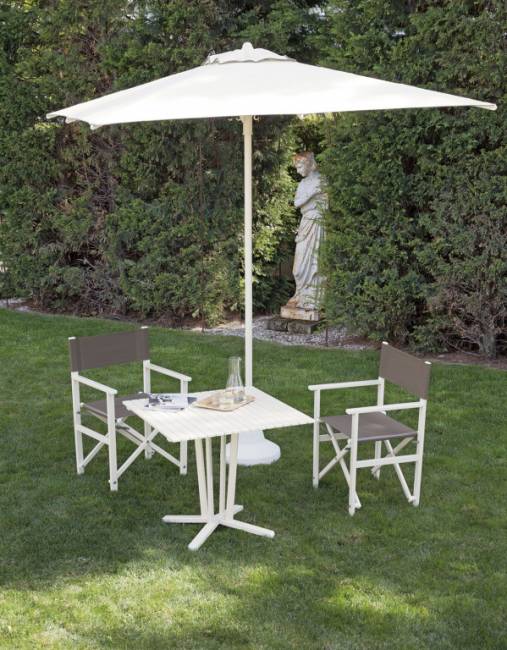 Кресло текстиленовое складное Regista серебристый 570х520х910 мм