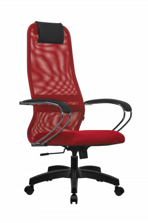 Кресло SU-B-8/подл.131/осн.001, красный/красный