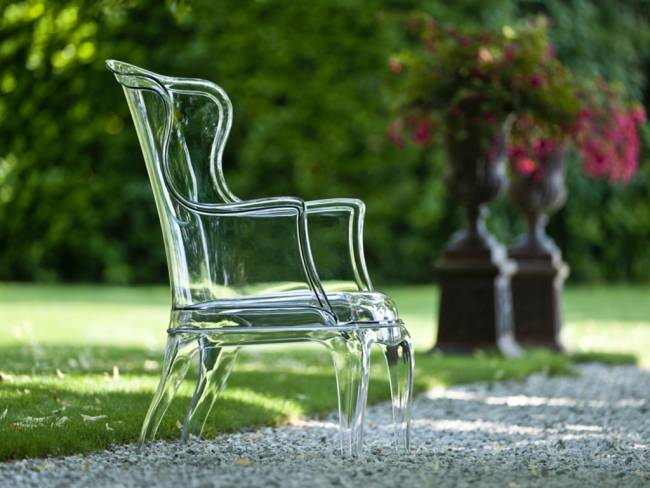 Кресло прозрачное Pasha прозрачный 710х750х980 мм