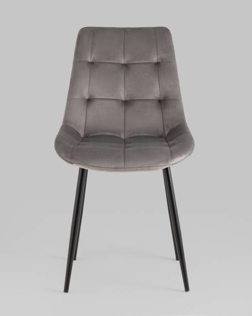 Стул Флекс New велюр светло-серый 4шт.