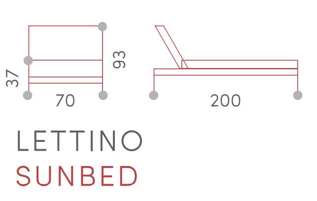 Лежак плетеный Panama белый, бежевый, шампанское 2000x700x930 мм