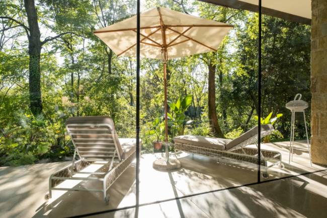 Лежак плетеный Panama белый, бежевый, шампанское 2000x700x930 мм