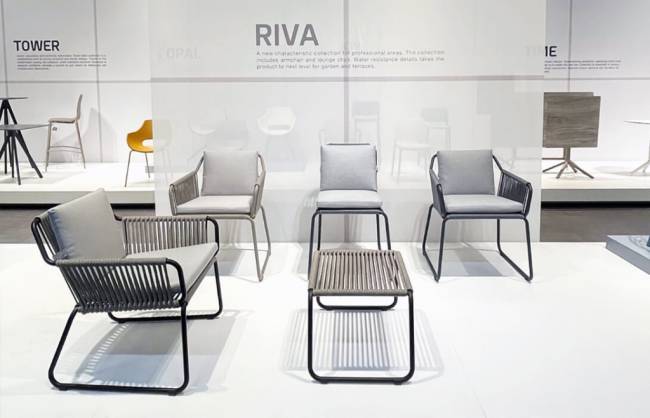 Кресло плетеное с подушками Riva-K Lounge антрацит, тортора 660х680х760 мм