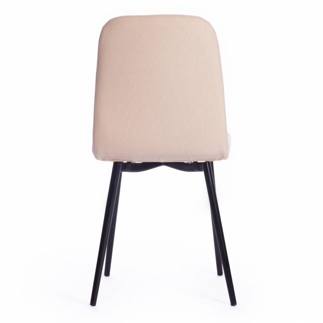 Стул ARC / 1 шт. в упаковке ткань/металл, 46 х 52 х 88 см, бежевый 08/черный бежевый ткань/металл
