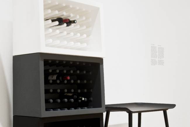 Полка пластиковая винная Bachus Standard 800х400х550 мм