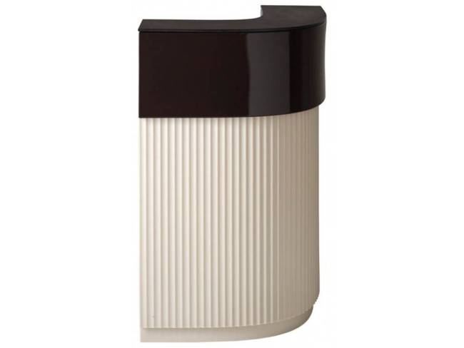 Стойка пластиковая барная светящаяся Cordiale Corner Art Deco Lighting ванильный, коричневый 700х700х1100 мм Стойка пластиковая барная светящаяся Cordiale Corner Art Deco Lighting ванильный, коричневый 700х700х1100 мм