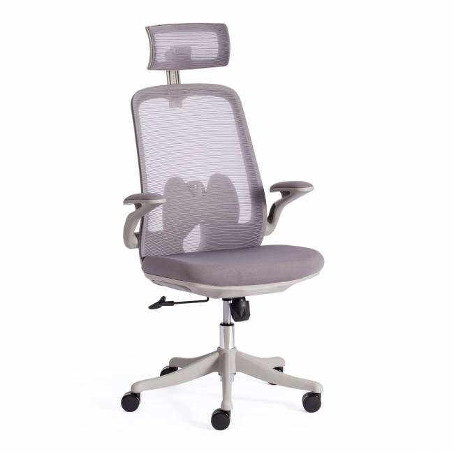 Кресло MESH-10HR серый ткань