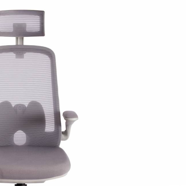 Кресло MESH-10HR ткань, серый серый ткань Кресло MESH-10HR ткань, серый серый ткань