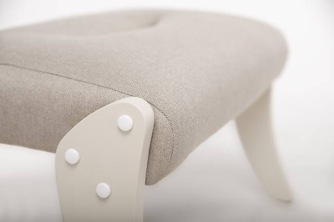 Пуф Leset Дэми Слоновая кость Malmo 05 (бежевый) Пуф Leset Дэми Слоновая кость Malmo 05 (бежевый)