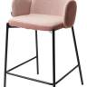 Полубарный стул NYX (H=65cm) VF109 розовый / VF110 брусничный М-City