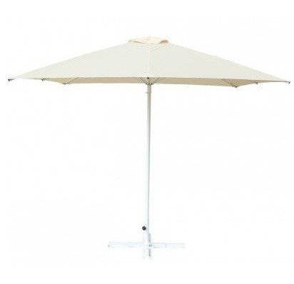 Зонт Митек уличный 2,5х2,5 м без волана, стальной, с подставкой, стойка 40 мм