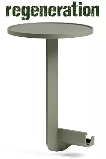 Столик пластиковый боковой Maximo Tavolino 33 кактус Ø330х410 мм