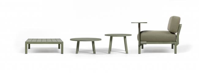 Столик пластиковый боковой Maximo Tavolino 33 кактус Ø330х410 мм