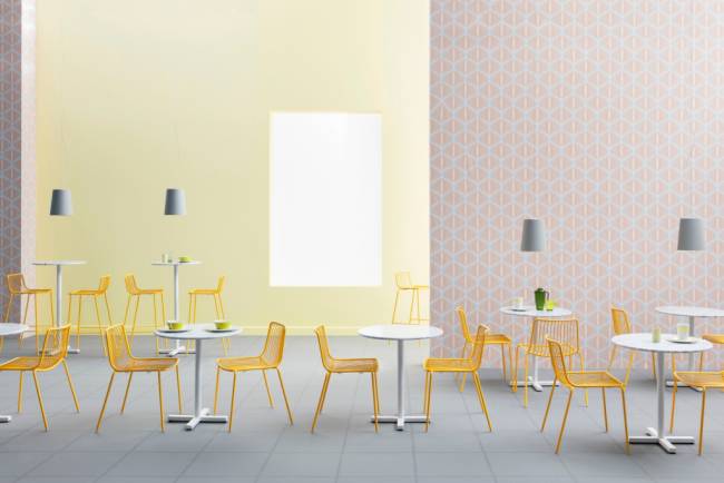 Стул металлический Nolita зеленый шалфей 550х600х840 мм