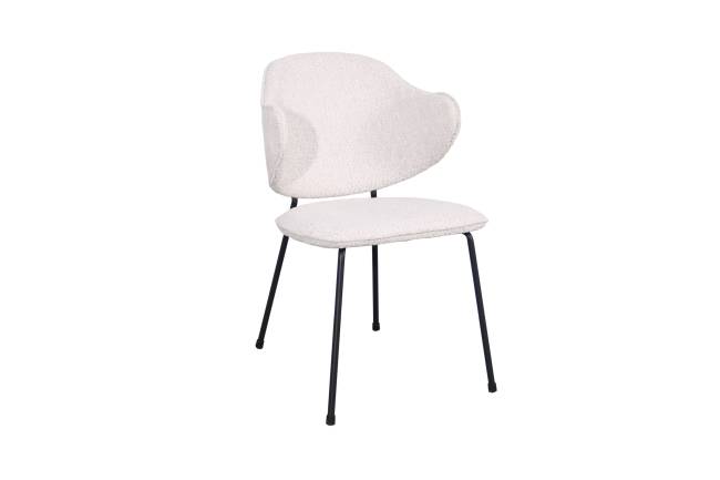 Стул Bellamy букле светло-серый