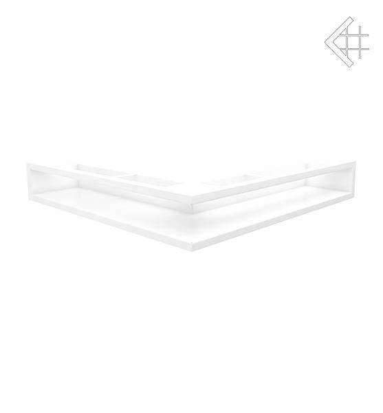 Решетка Kratki Люфт угловая стандарт белая 90