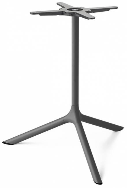 Подстолье металлическое Tripe Maxi антрацит Ø790х730 мм