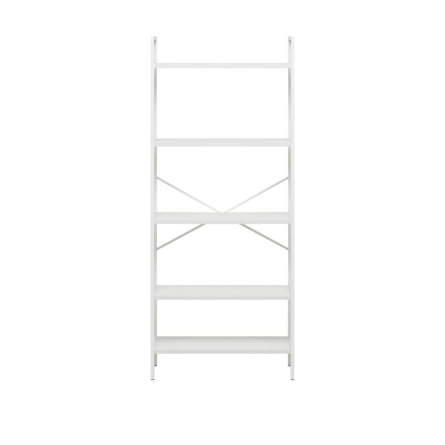 Стеллаж Leset Стилвуд 25 широкий, 5 полок Белый