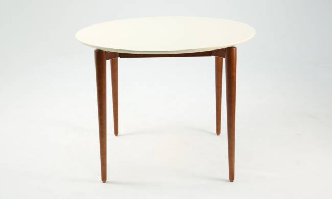 Стол Pawook К 100 орех/слоновая кость