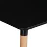Стол EAMES 2 черный 80*80 см