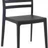 Стул пластиковый Mone черный 520х570х830 мм
