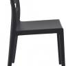 Стул пластиковый Mone черный 520х570х830 мм