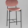 Стул полубарный Бриф VD велюр пыльно-розовый 2 шт.