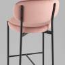 Стул полубарный Бриф VD велюр пыльно-розовый 2 шт.