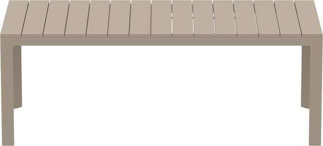 Стол пластиковый раздвижной Atlantic Table 210/280 бежевый 2100-2800х1000х760 мм Стол пластиковый раздвижной Atlantic Table 210/280 бежевый 2100-2800х1000х760 мм